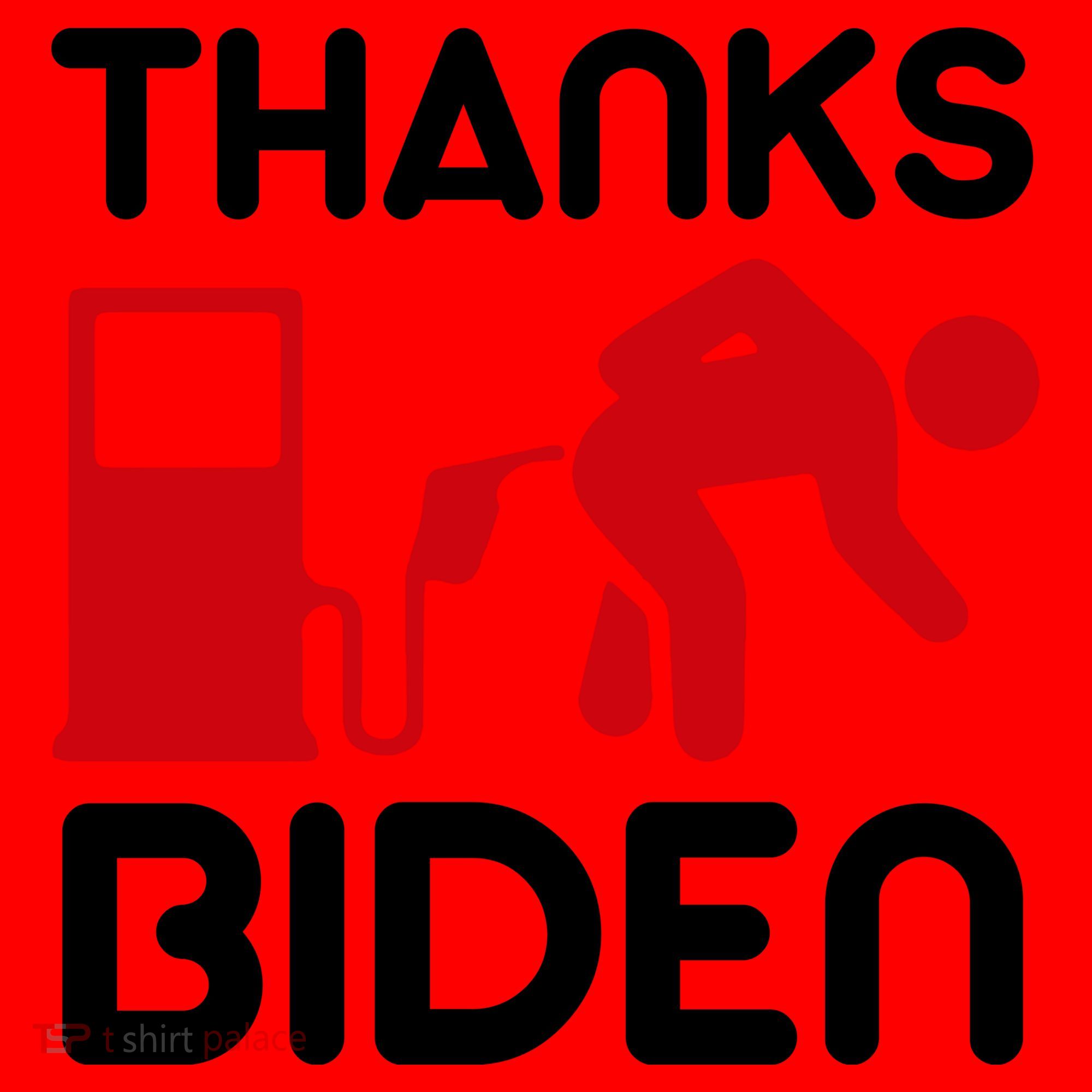 Thanks Biden Bend Over Gas Pump Prices Funny Santa Hat