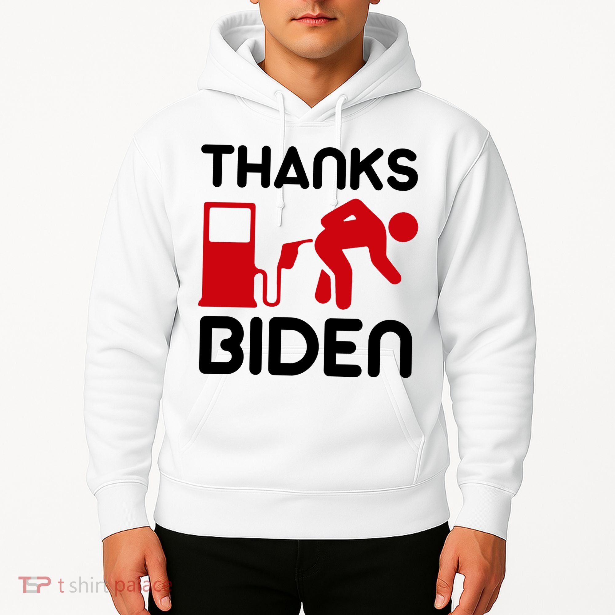 Thanks Biden Bend Over Gas Pump Prices Funny Hoodie