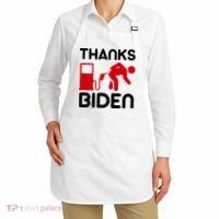 Thanks Biden Bend Over Gas Pump Prices Funny Apron thumb 2