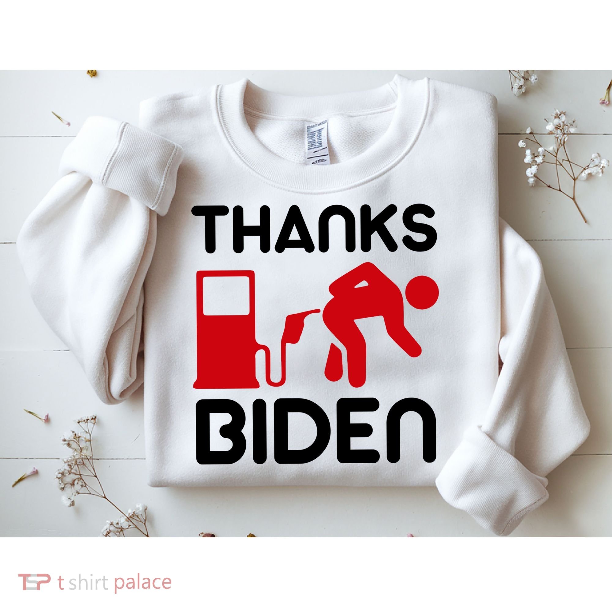 Thanks Biden Bend Over Gas Pump Prices Funny Sweatshirt