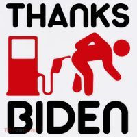 Thanks Biden Bend Over Gas Pump Prices Funny T-Shirt thumb 7