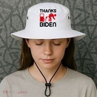 Thanks Biden Bend Over Gas Pump Prices Funny Bucket Hat thumb 3
