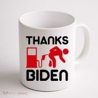 Thanks Biden Bend Over Gas Pump Prices Funny Coffee Mug thumb 1