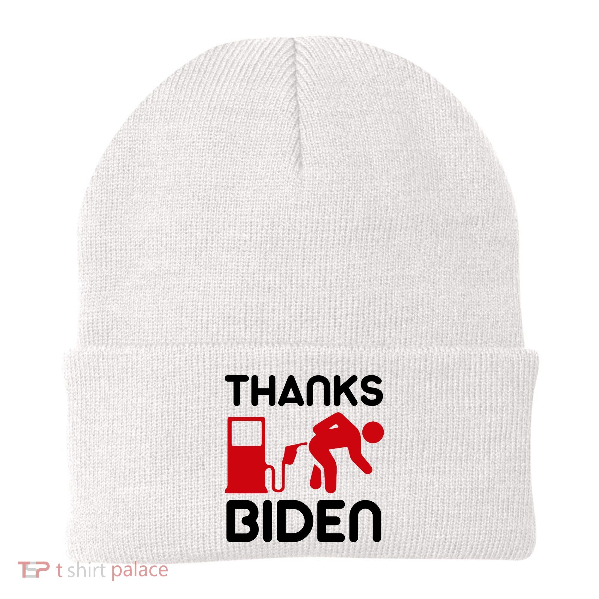 Thanks Biden Bend Over Gas Pump Prices Funny Beanie