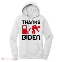 Thanks Biden Bend Over Gas Pump Prices Funny Women's Hoodie thumb 0