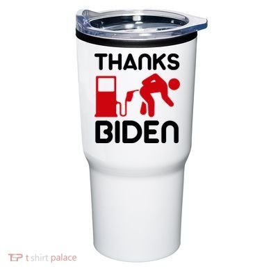 Thanks Biden Bend Over Gas Pump Prices Funny Tumbler