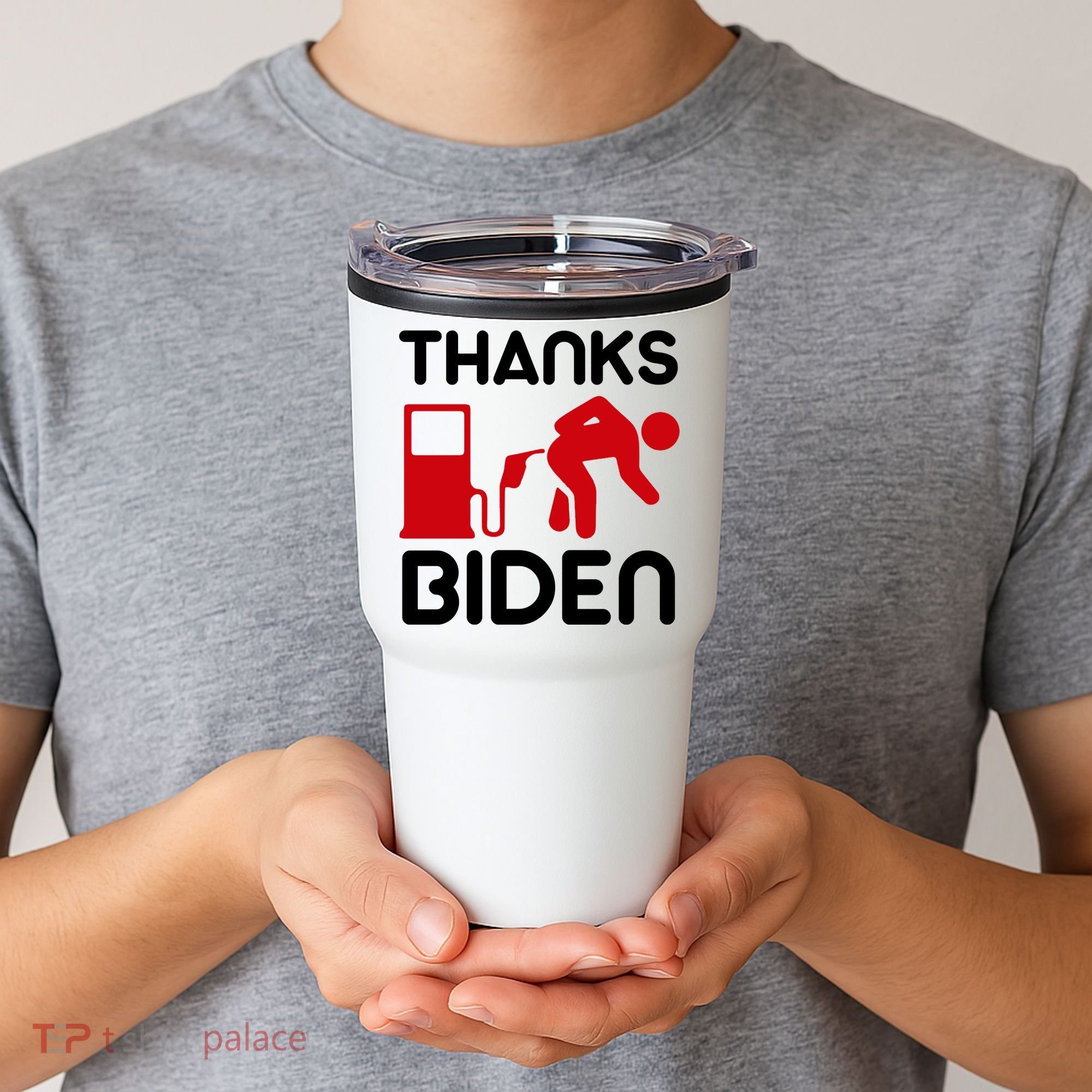 Thanks Biden Bend Over Gas Pump Prices Funny Tumbler