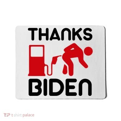 Thanks Biden Bend Over Gas Pump Prices Funny Mousepad