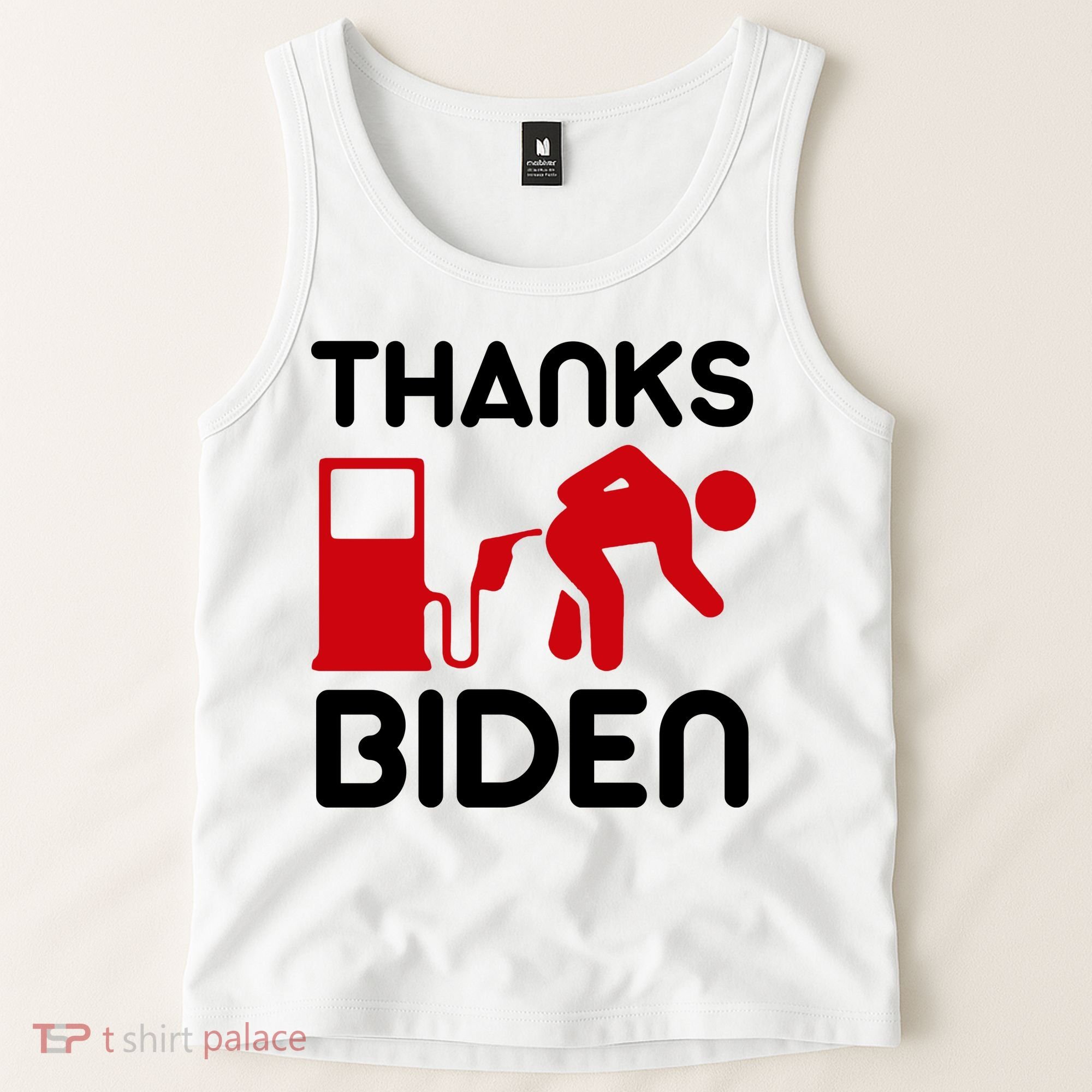 Thanks Biden Bend Over Gas Pump Prices Funny Tank Top