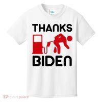 Thanks Biden Bend Over Gas Pump Prices Funny Kids T-Shirt thumb 0