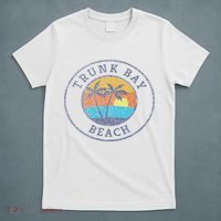 Trunk Bay Beach St John Usvi Vintage Distressed T-Shirt thumb 5