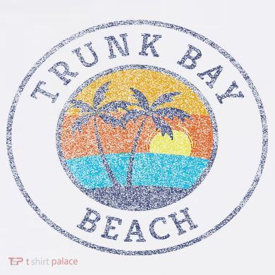 Trunk Bay Beach St John Usvi Vintage Distressed PosiCharge Competitor Tank