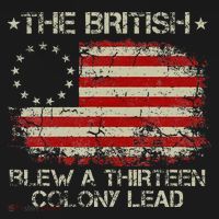 The British Blew A 13 Colony Lead 4th Of July Us Flag Women's Hoodie thumb 2