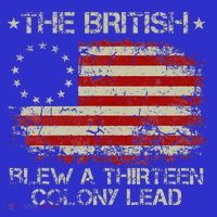 The British Blew A 13 Colony Lead 4th Of July Us Flag Women's Tank Top thumb 5