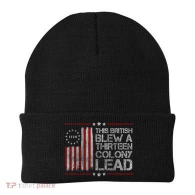 The British Blew A 13 Colony Lead Funny Beanie