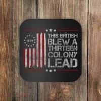 The British Blew A 13 Colony Lead Funny Coaster thumb 0