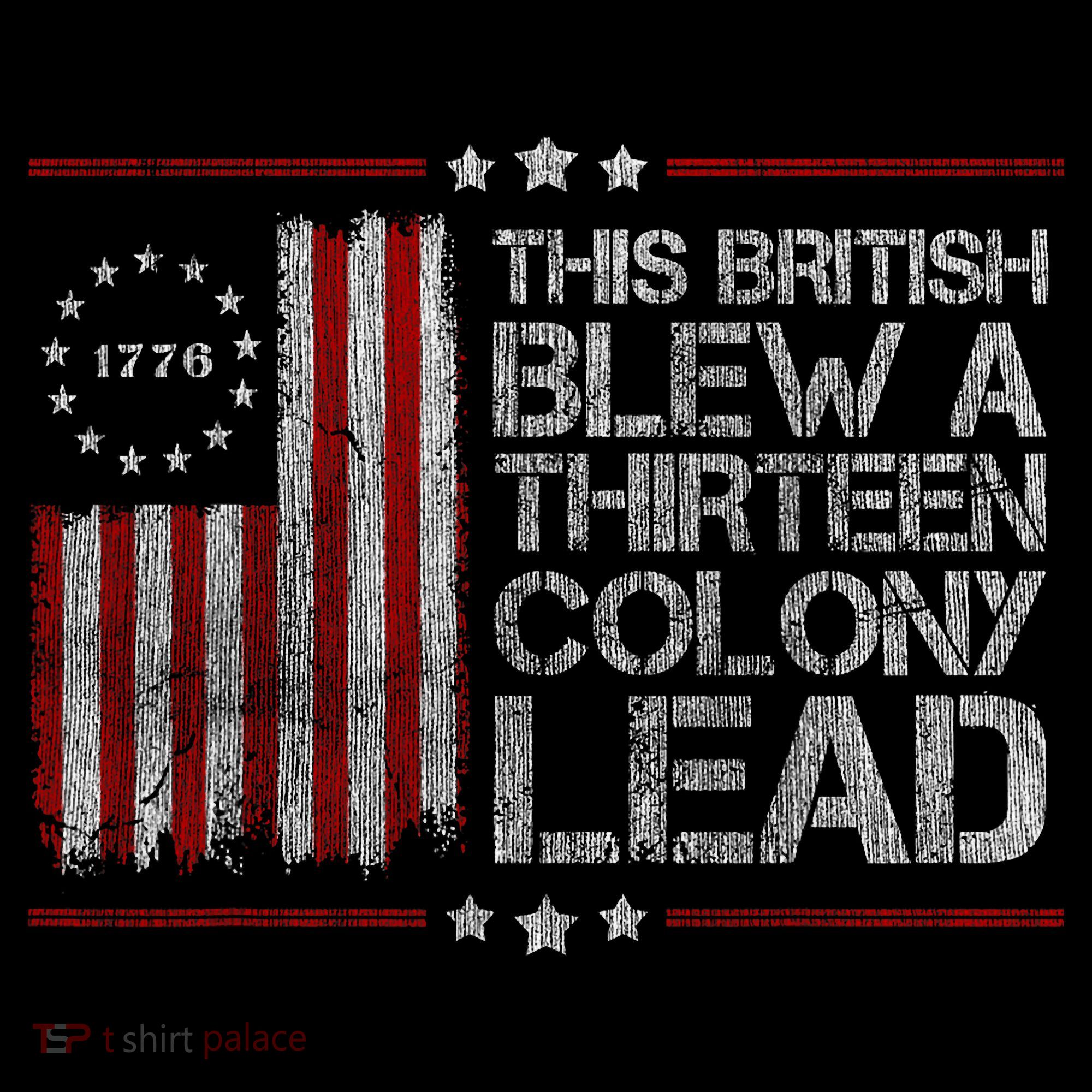 The British Blew A 13 Colony Lead Funny Women's Hoodie