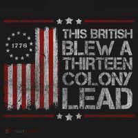 The British Blew A 13 Colony Lead Funny Mousepad thumb 1