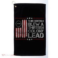 The British Blew A 13 Colony Lead Funny Golf Towel thumb 0