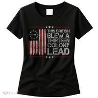 The British Blew A 13 Colony Lead Funny Women's T-Shirt thumb 0