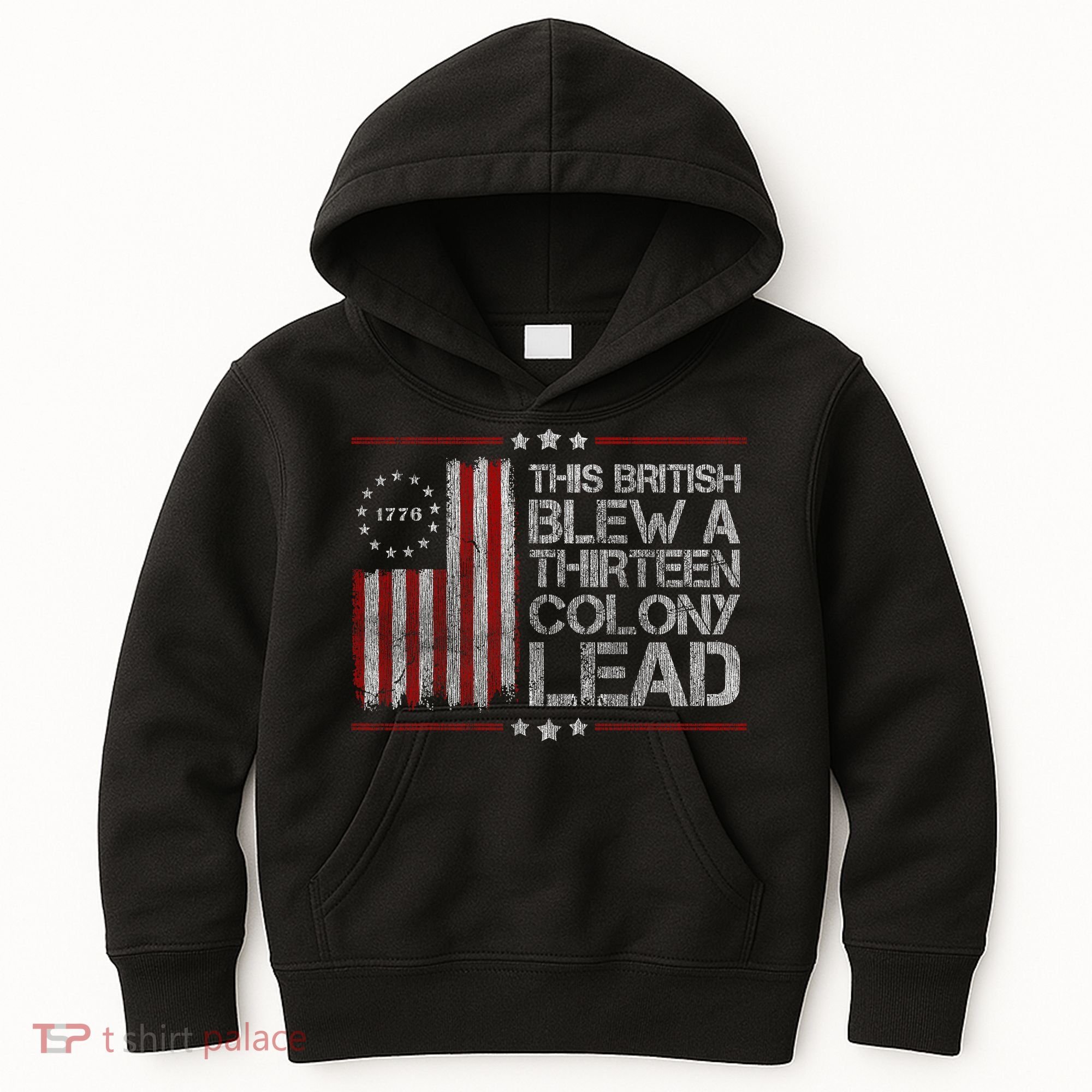 The British Blew A 13 Colony Lead Funny Kids Hoodie