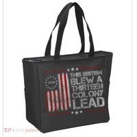 The British Blew A 13 Colony Lead Funny Tote Bag thumb 2