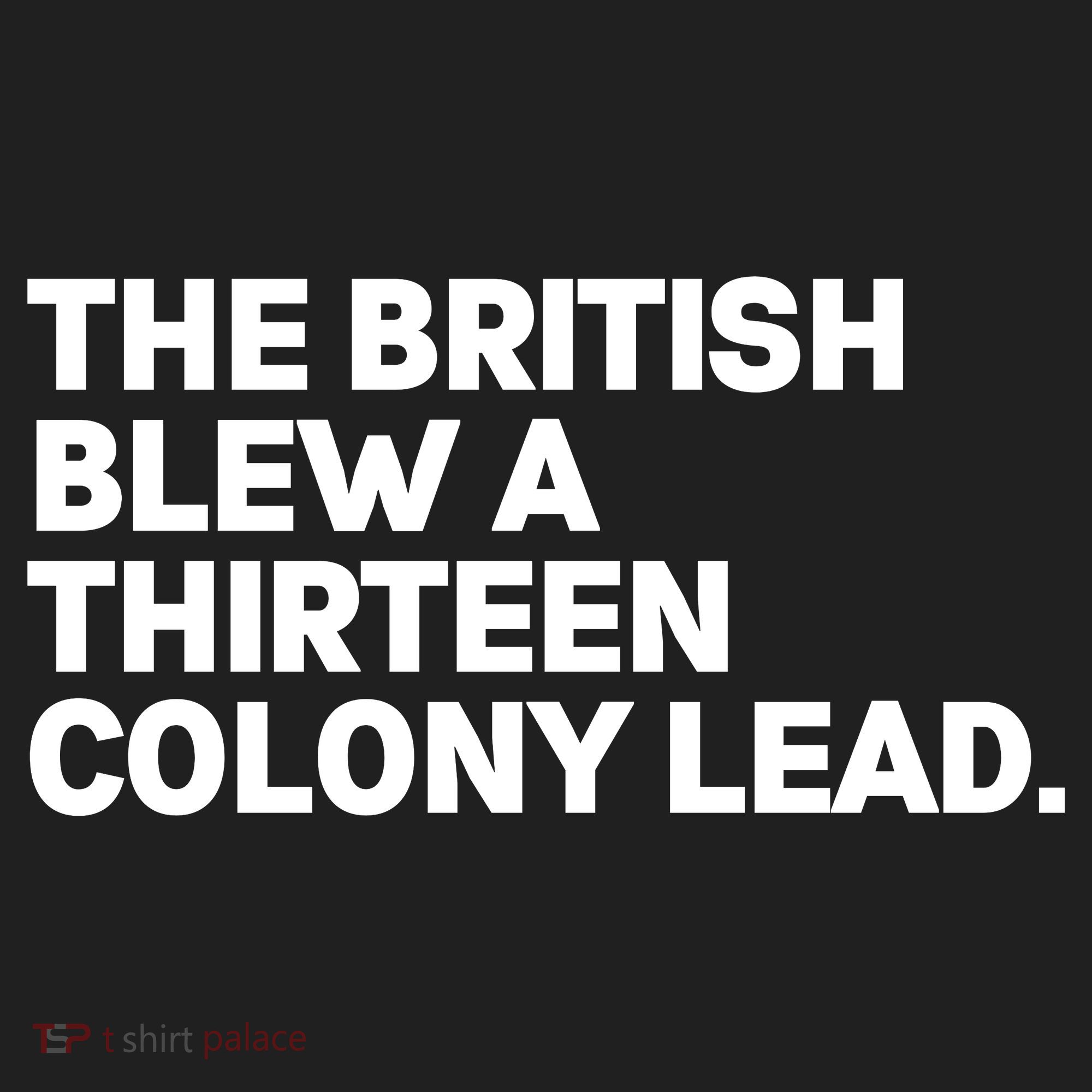 The British Blew A Thirteen Colony Lead Beanie