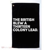 The British Blew A Thirteen Colony Lead Golf Towel thumb 0