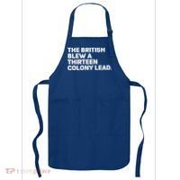 The British Blew A Thirteen Colony Lead Apron thumb 0
