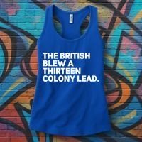 The British Blew A Thirteen Colony Lead Women's Tank Top thumb 3