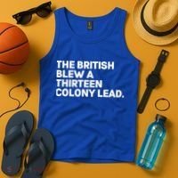 The British Blew A Thirteen Colony Lead Tank Top thumb 4