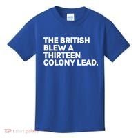 The British Blew A Thirteen Colony Lead Kids T-Shirt thumb 0
