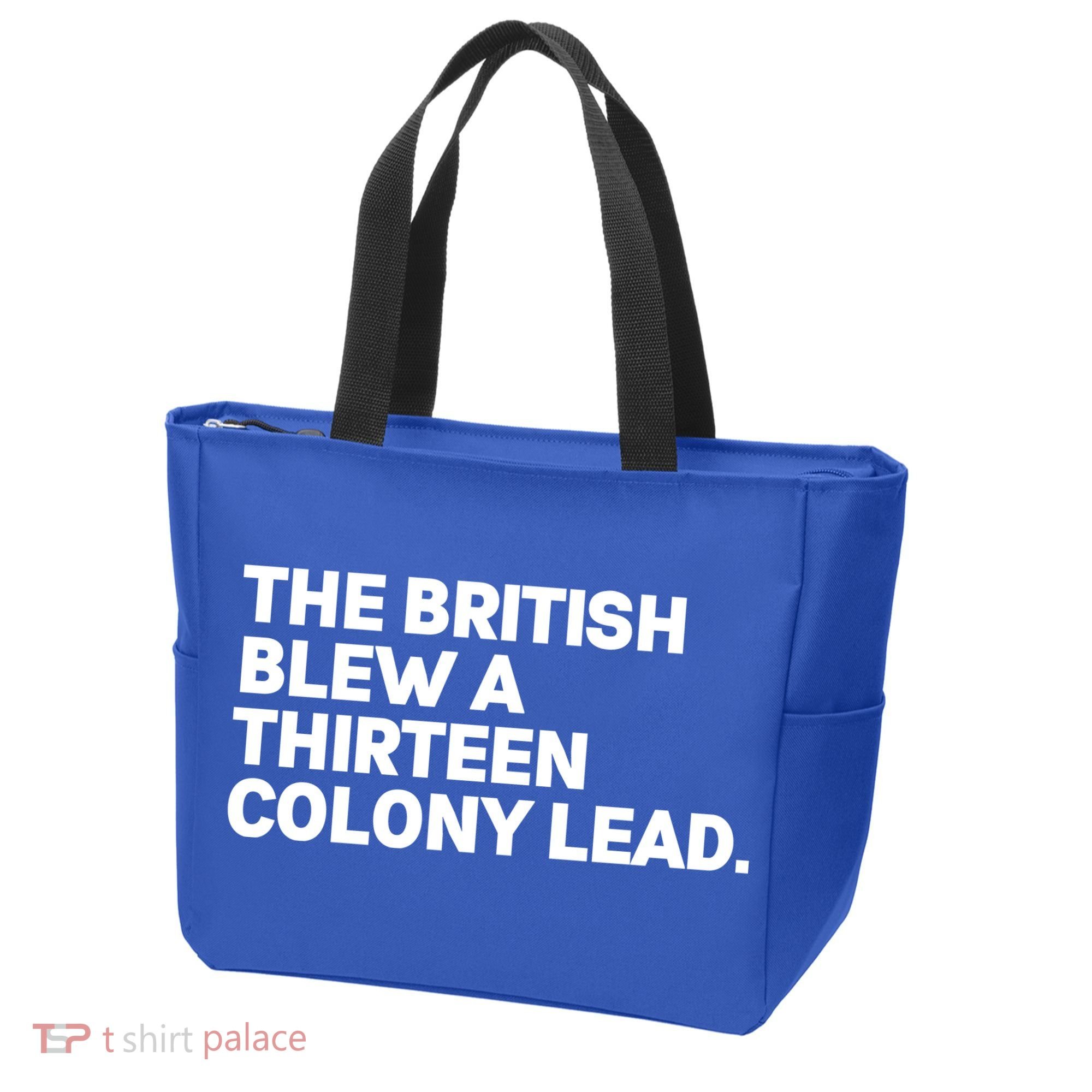 The British Blew A Thirteen Colony Lead Tote Bag