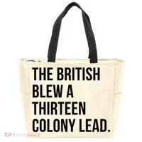 The British Blew A Thirteen Colony Lead Tote Bag thumb 0