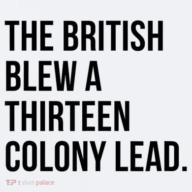 The British Blew A Thirteen Colony Lead Sueded Cloud Jersey T-Shirt