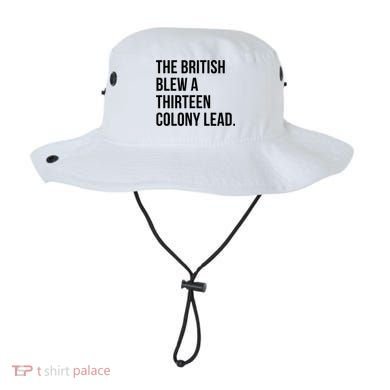 The British Blew A Thirteen Colony Lead Bucket Hat