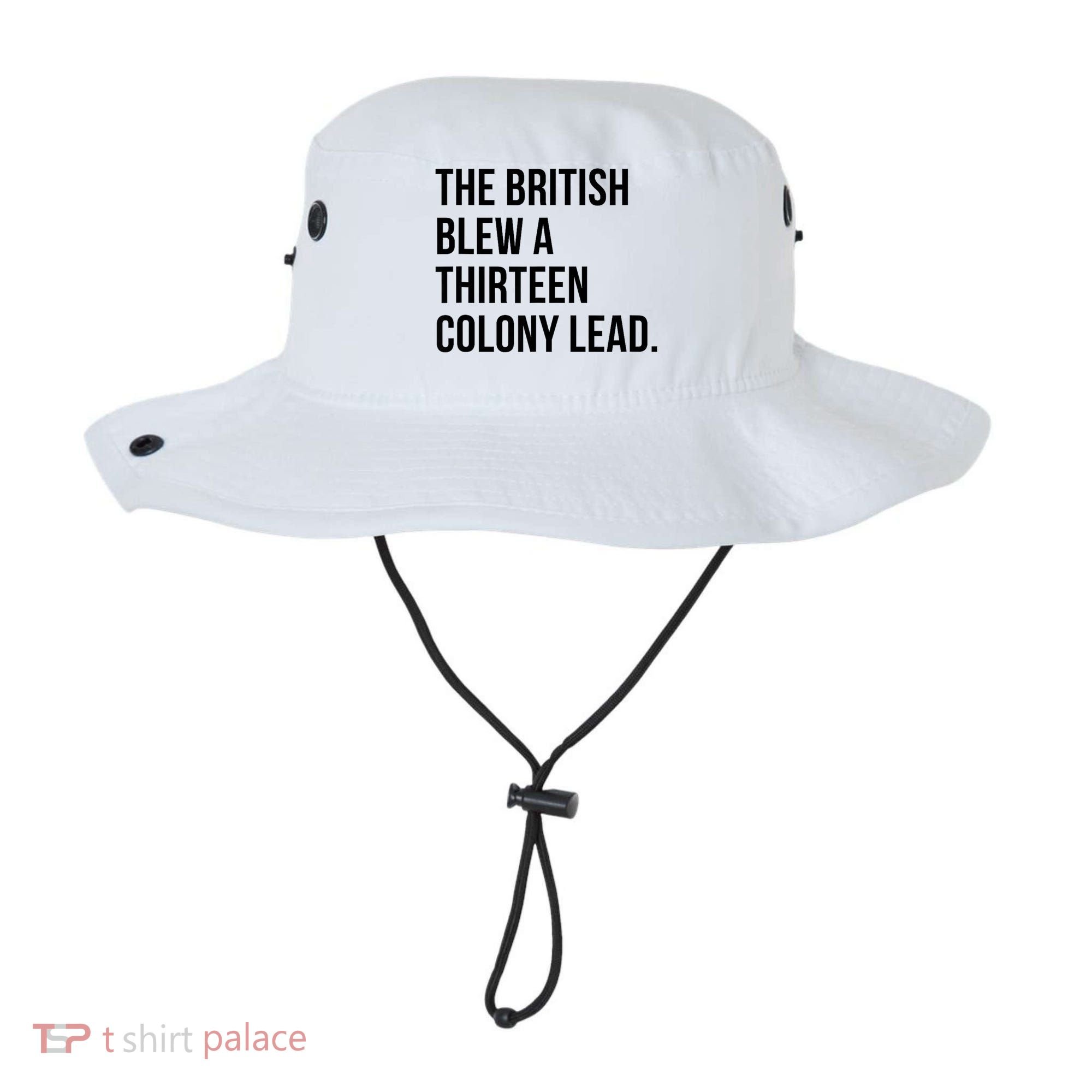 The British Blew A Thirteen Colony Lead Bucket Hat