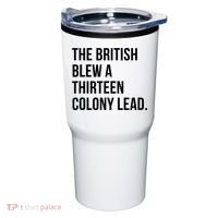 The British Blew A Thirteen Colony Lead Tumbler thumb 0