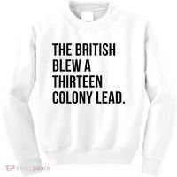 The British Blew A Thirteen Colony Lead Kids Sweatshirt thumb 0