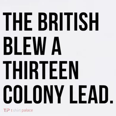 The British Blew A Thirteen Colony Lead Kids Long Sleeve Shirt