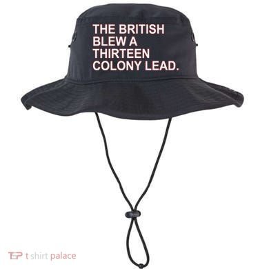 The British Blew A Thirteen Colony Lead Bucket Hat