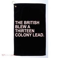 The British Blew A Thirteen Colony Lead Golf Towel thumb 0