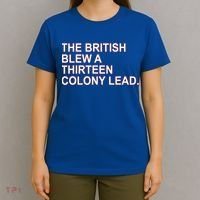The British Blew A Thirteen Colony Lead T-Shirt thumb 4