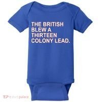 The British Blew A Thirteen Colony Lead Baby Bodysuit thumb 0