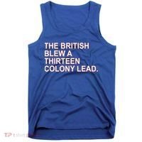 The British Blew A Thirteen Colony Lead Tank Top thumb 0