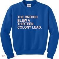 The British Blew A Thirteen Colony Lead Kids Sweatshirt thumb 0
