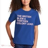 The British Blew A Thirteen Colony Lead Kids T-Shirt thumb 2