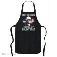 The British Blew A 13 Colony Lead Funny George Washington Apron thumb 0