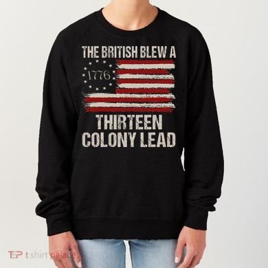 The British Blew A 13 Colony Lead Women's Sweatshirt