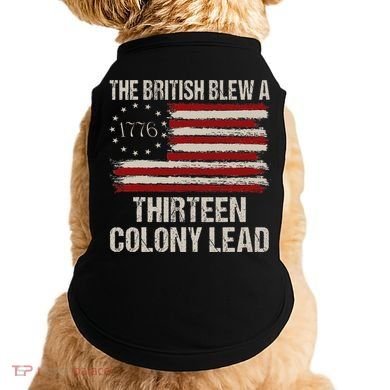 The British Blew A 13 Colony Lead Doggie Tank